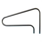 Paragon 34303 Heavy Duty Horizontal Stair Rail, 54" L with .065" wall
