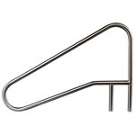 Heavy Duty Welded Sloping Stair Rail