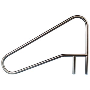 Heavy Duty Welded Sloping Stair Rail
