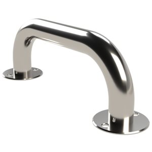TruPro ADA Grab Rail, with Flanges, 12"