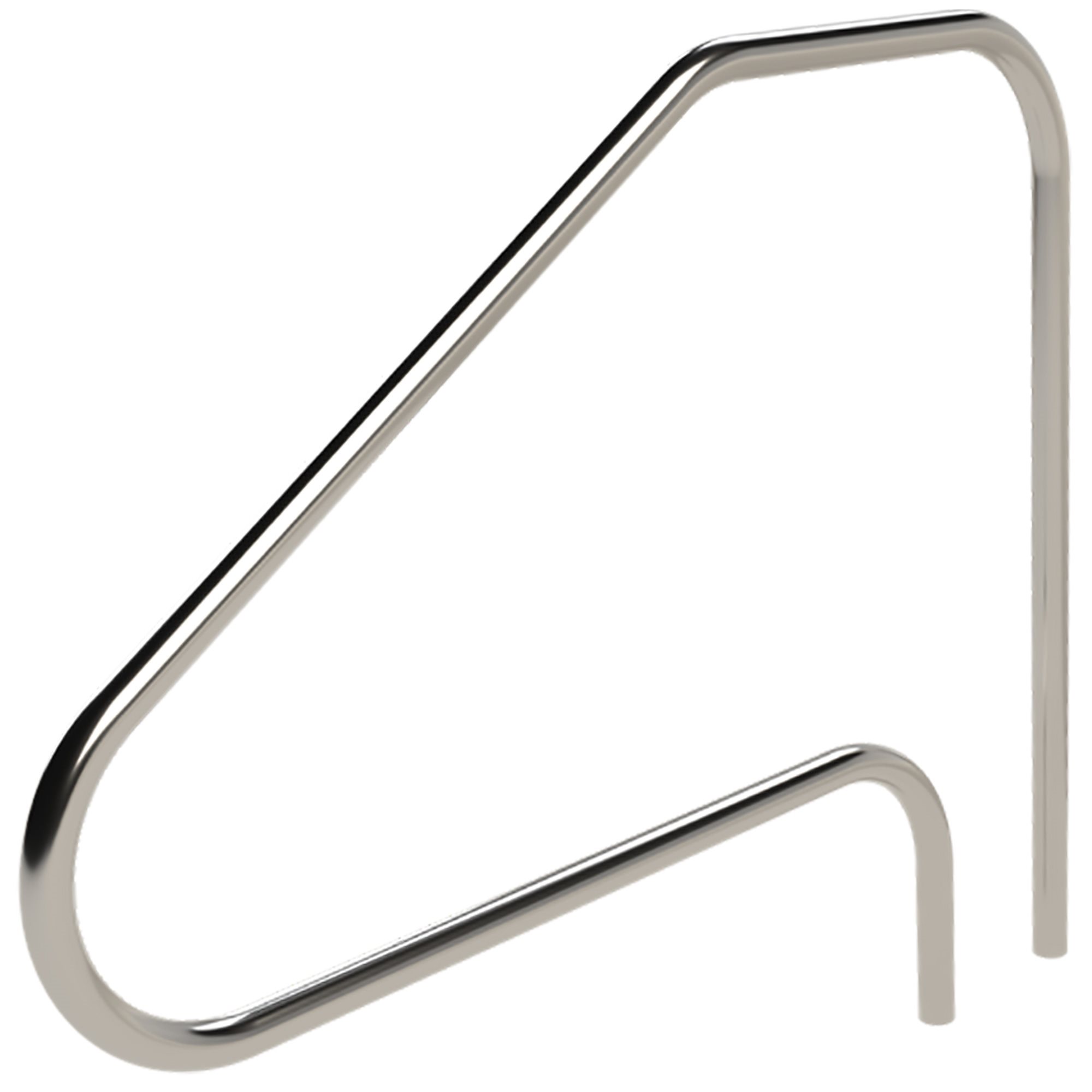 TruPro 4-Bend Deck Rails, 48" x .109"