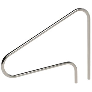 TruPro 3-Bend Deck Rails, 48" x .065"