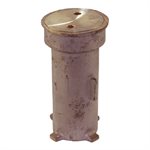 Stanchion Socket - Paragon Bronze, Threaded Cap