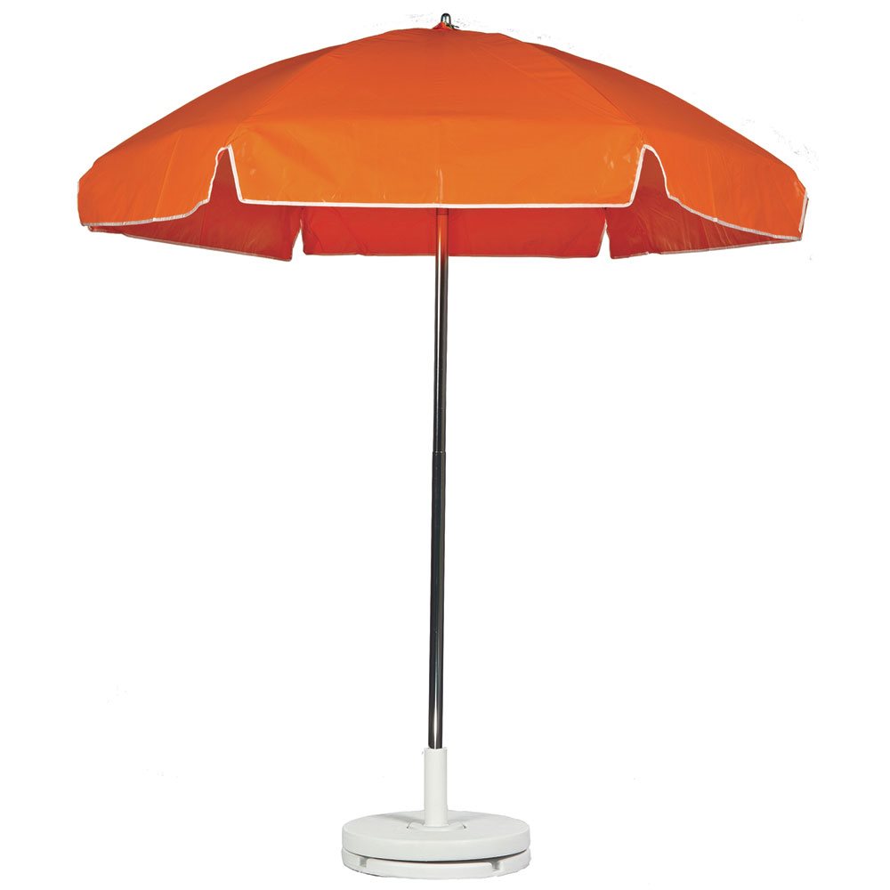 Umbrella, 6.5' Vinyl, Solid Orange