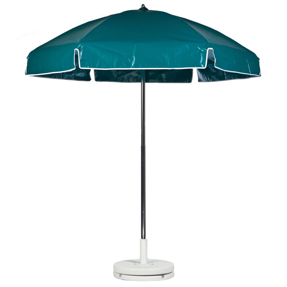 Umbrella, 6.5' Vinyl, Solid Teal