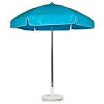 Umbrella, 6.5' Vinyl, Solid Turquoise