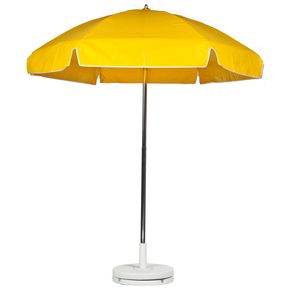 Umbrella, 6.5' Vinyl, Solid Yellow