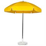 Umbrella, 6.5' Vinyl, Solid Yellow