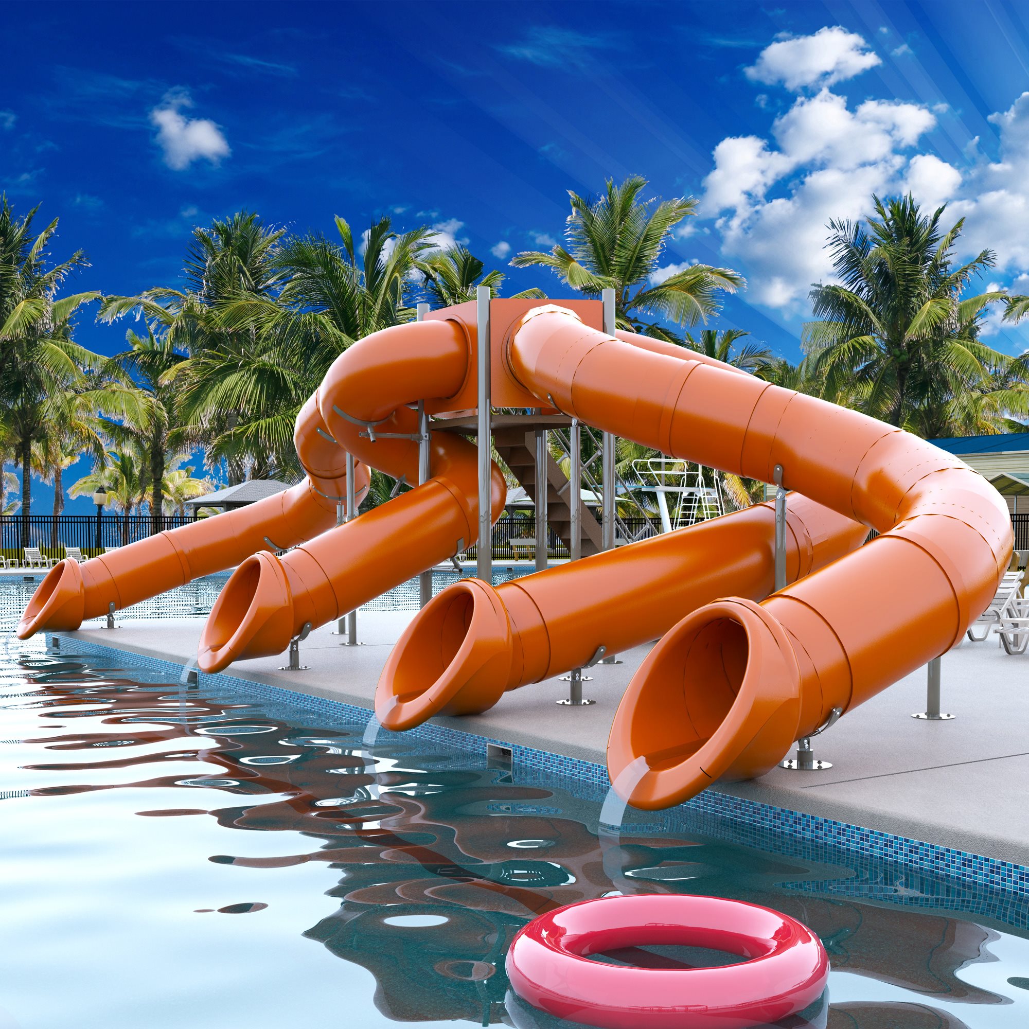 Spectrum Quad Flume Supreme Half Hex Deck