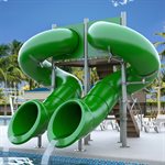 Spectrum Double Flume, 360° / 360°, Half Hex Deck