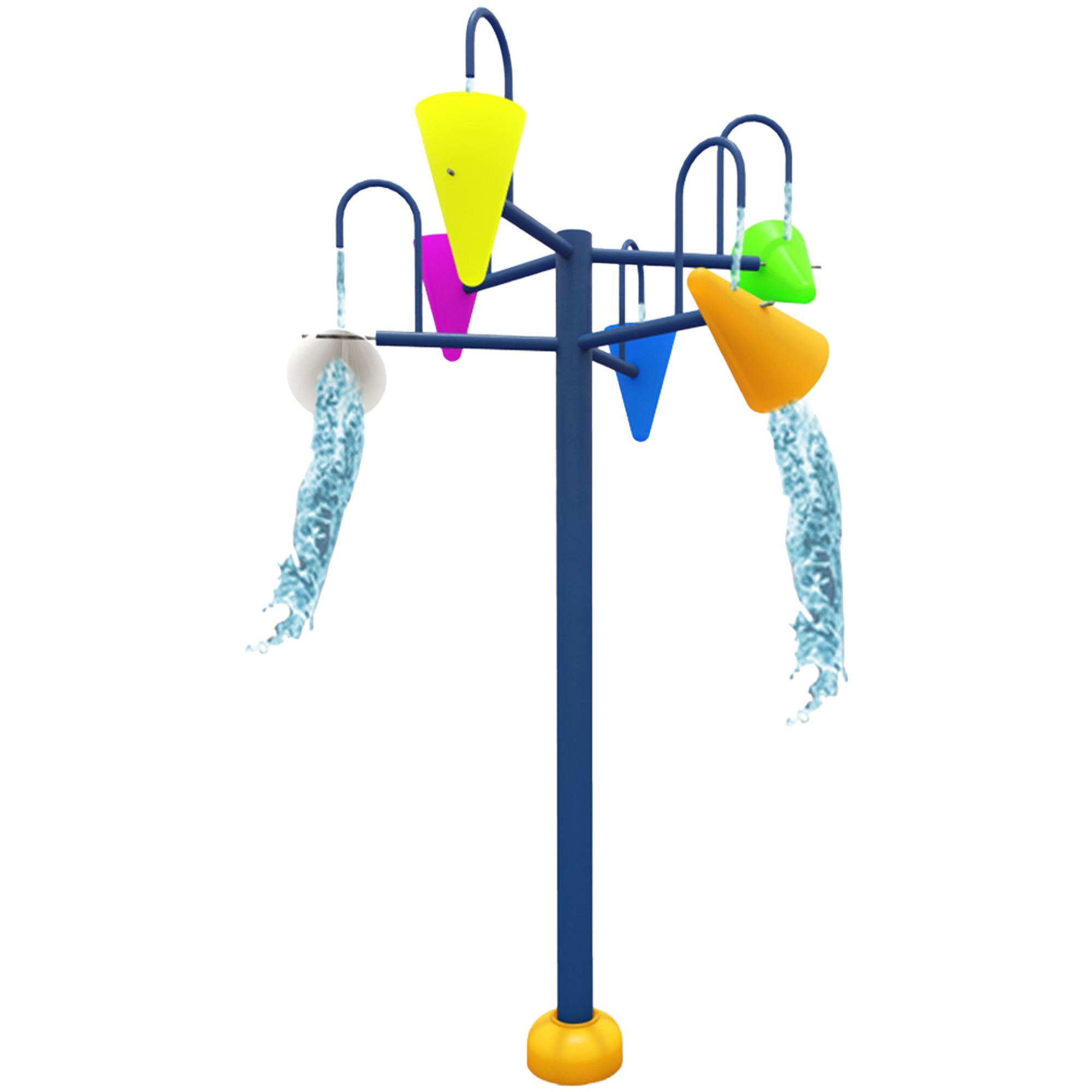 Aquabuckets, 6 Tipping Buckets ,10'