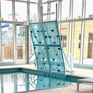 Aquaclimb Krystal Poolside Climbing Wall