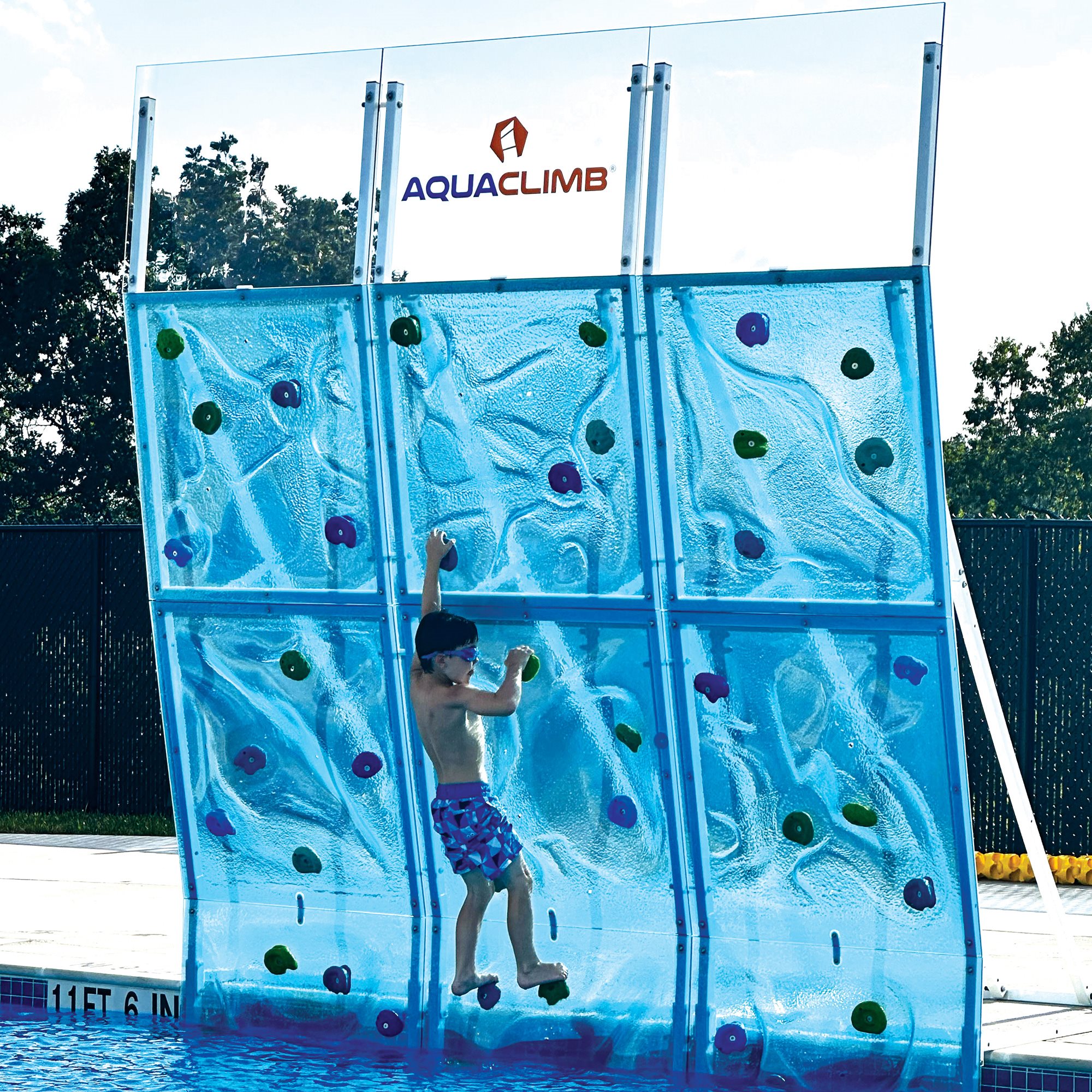 Aquaclimb 3D Poolside Climbing Wall
