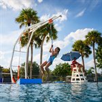 Aquazip'N Line With Rope Swing