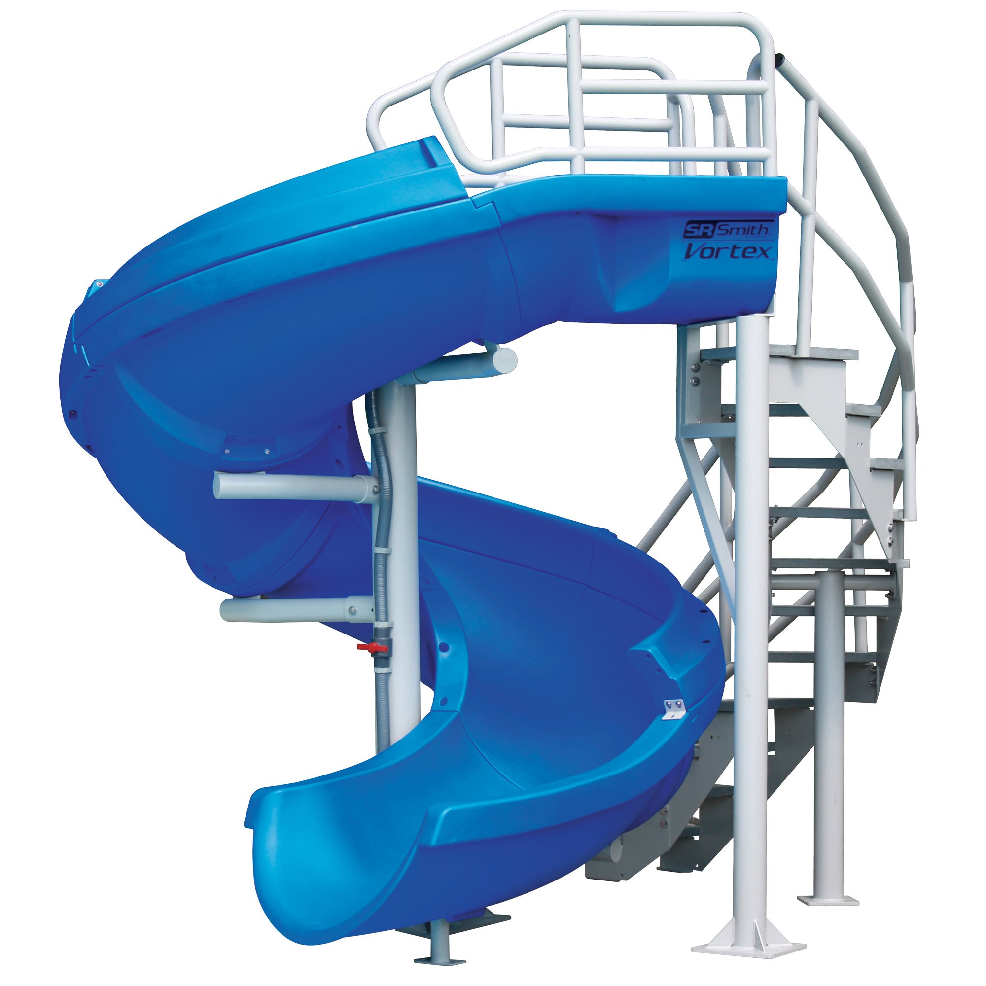 Vortex Slide 1 / 2 Tube, Staircase Blue