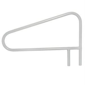 Cross-Braced Grab Rail, Above Water, 3-Bend, 30" Width, Color