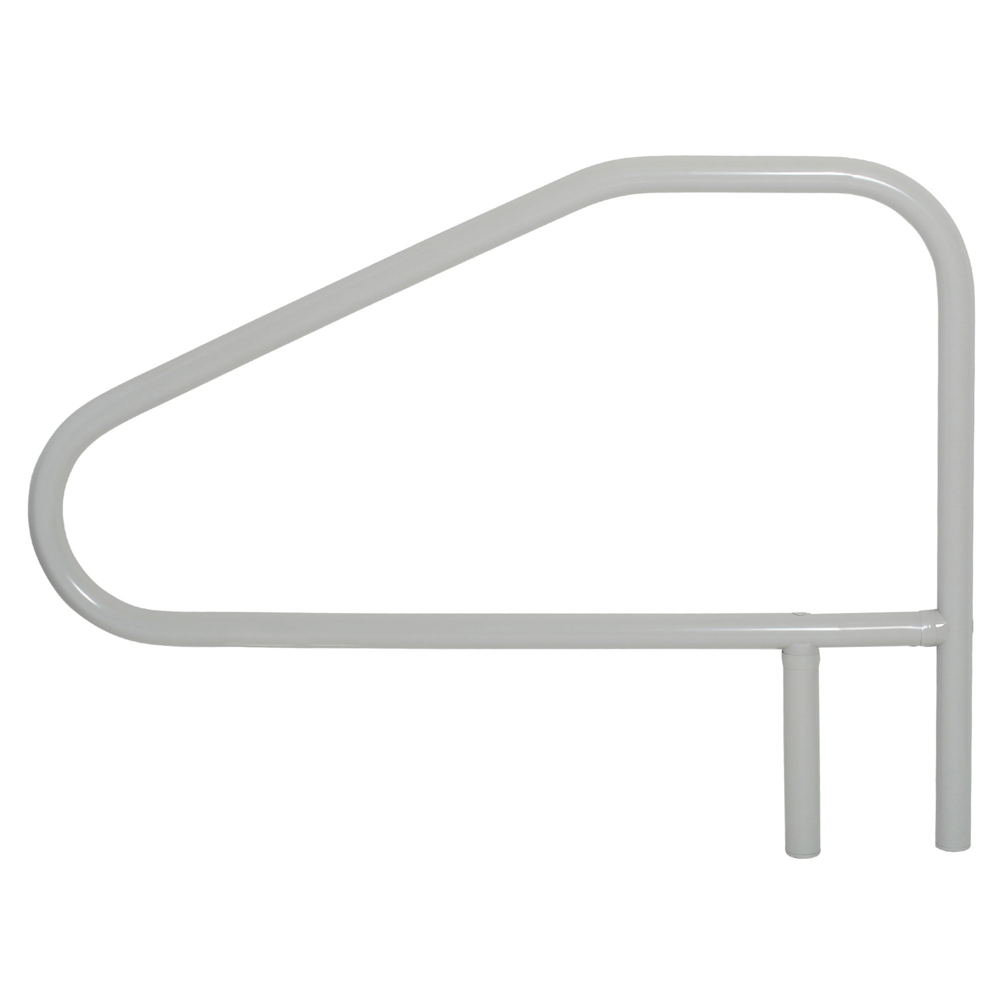 Cross-Braced Grab Rail, Above Water, 4-Bend, 40" Width, Color