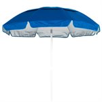 Umbrella - Solar Reflective 6 ft., Pacific Blue / Silver