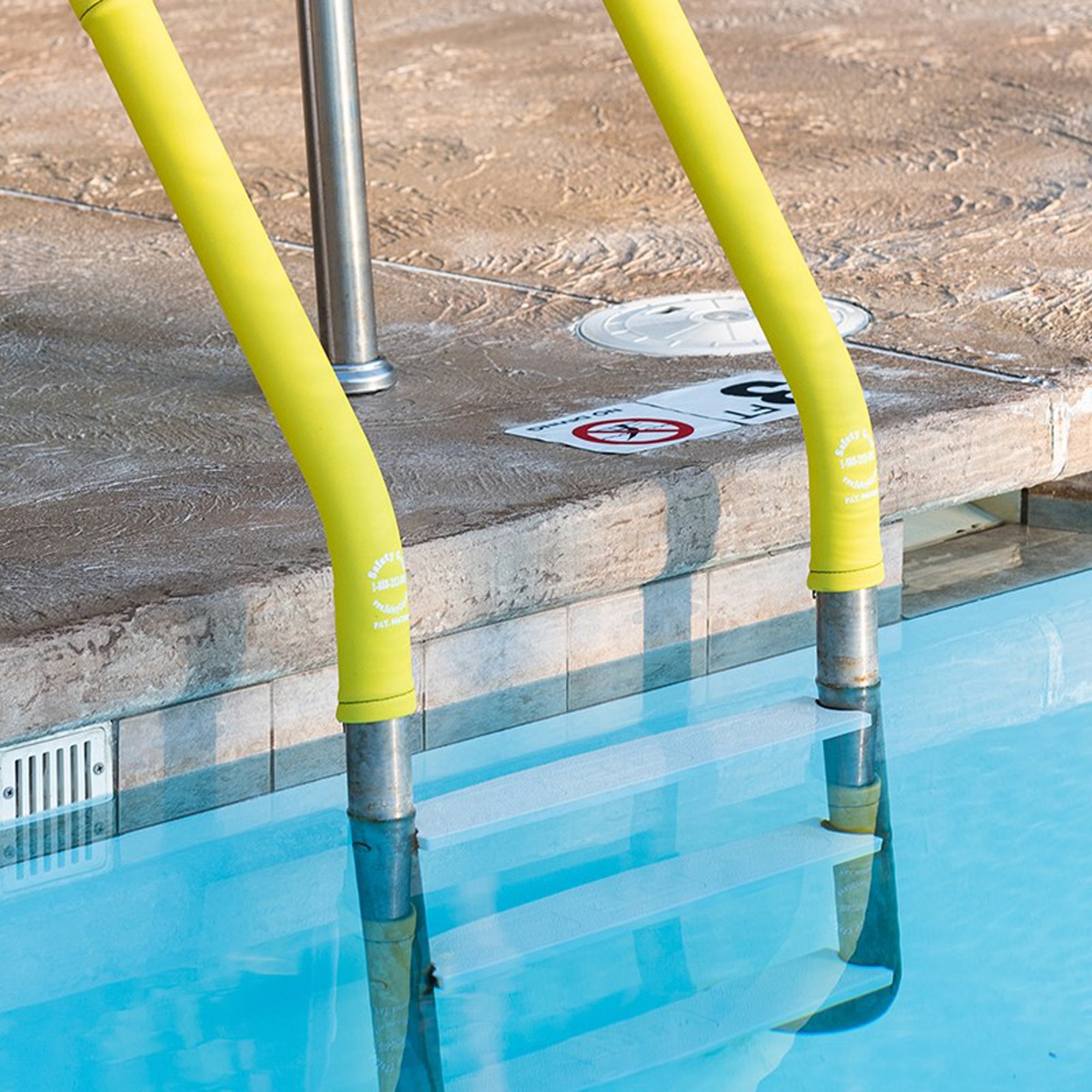 Safety Grip Handrail Cover 4 ft., Hi-Vis Yellow
