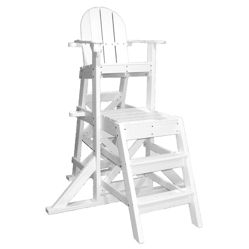 Tailwind LG525r Medium Lifeguard Chair - Front Ladder, Red