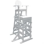 Tailwind XLG540 Tall Lifeguard Chair - Side Step, Red