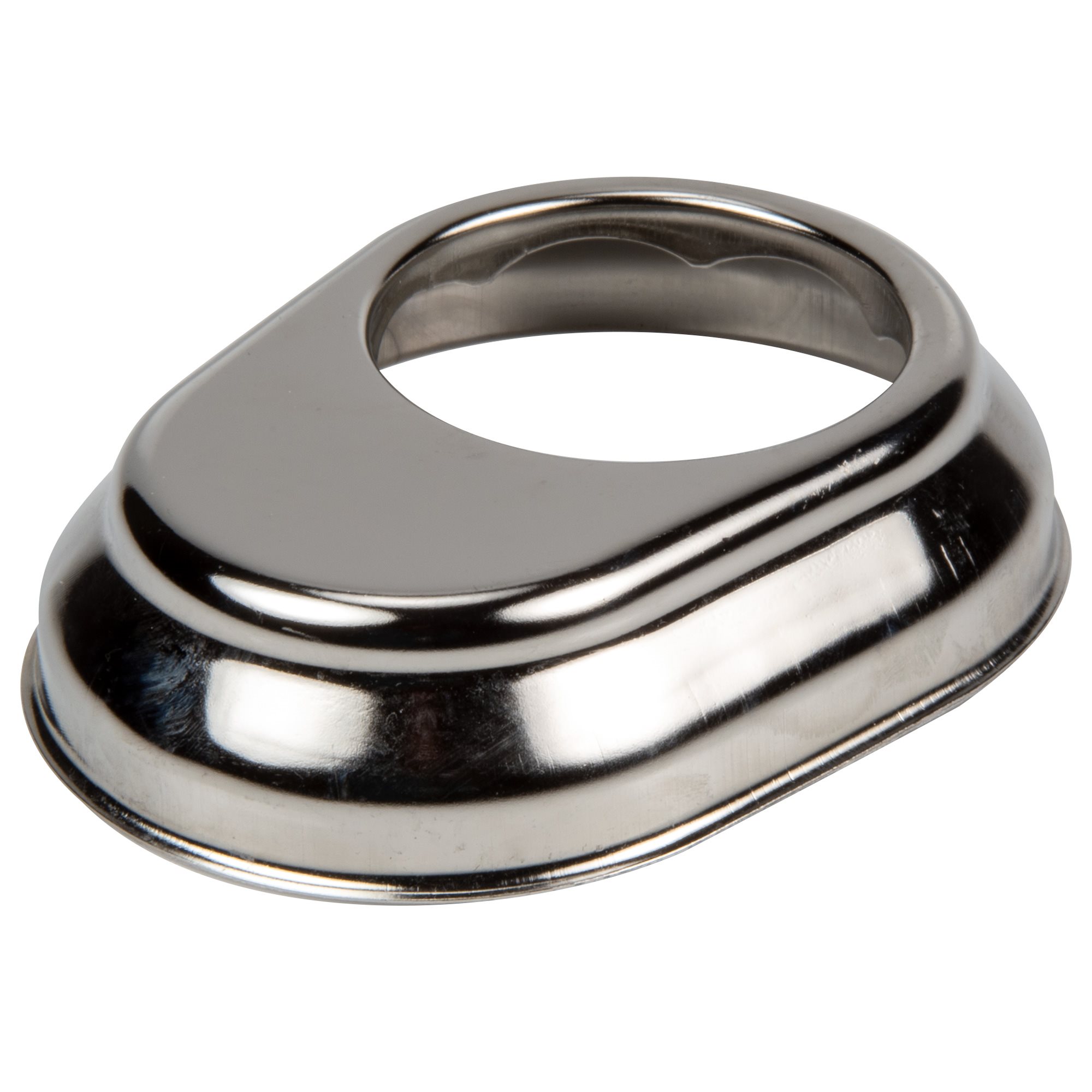 Escutcheon Plate - Keyhole Style, Stainless for 1.9" Rail, SR Smith EP-100A