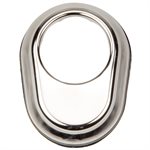 Escutcheon Plate - Keyhole Style, Stainless for 1.9" Rail, SR Smith EP-100A