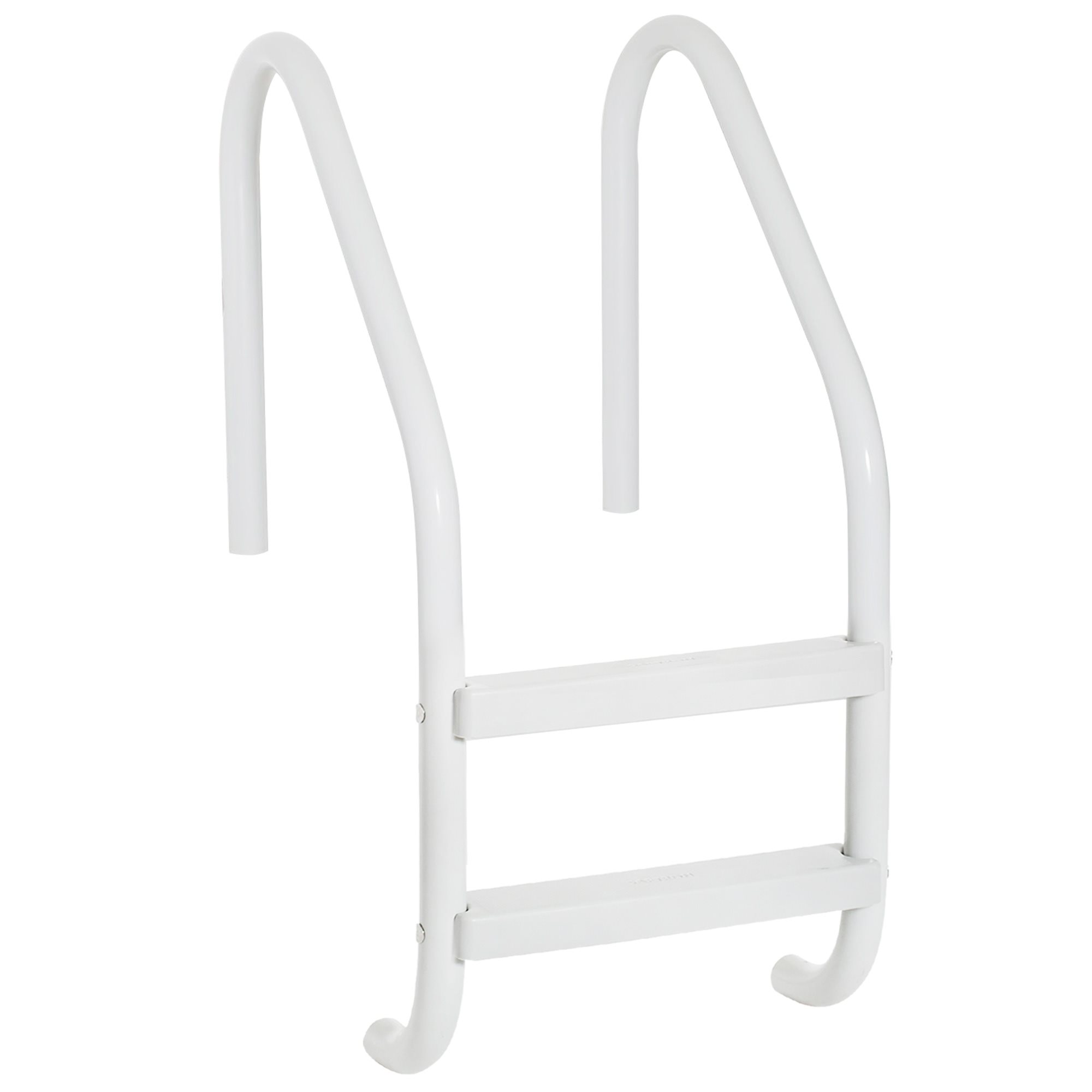 Premium Plus Series Ladder 2-Step, 24" Width, White