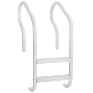 Elite Series Ladder 2-Step, 21" Width, White