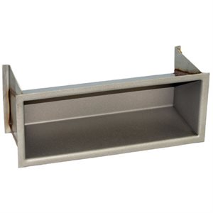 Recessed Step, Stainless Steel