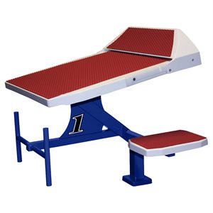 S.R. Smith Velocity Series Starting Platform with Track Start, Side Mount, Sand Tread