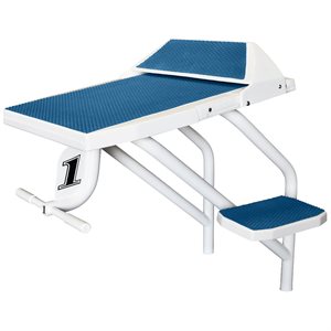 S.R. Smith Velocity Dual Post Long Reach Starting Platform with Track Start, Sand Tread