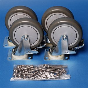 Paragon 75101D Replacement Casters for Lane Reel, Zinc Plated, Set of 4