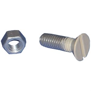 Duraflex Parts SF104 3 / 8" X 1-1 / 4" Step Bolt w / Nut