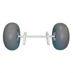 Wheel Kit for Tailwind Lifeguard Chairs, Red