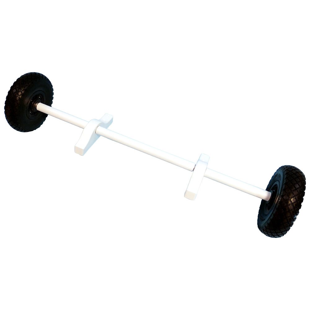 Optional Hard Surface Wheel Kit For Tailwind Guard Chairs, Red