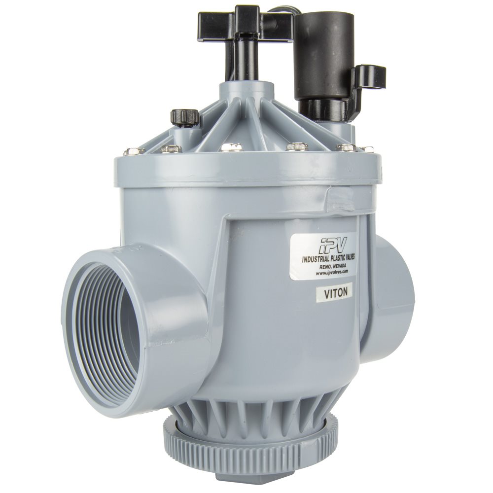 PVC Solenoid Valve, 2 inch, 24V AC