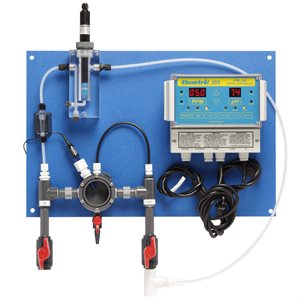 Chemtrol 255 Controller, Panel-Mounted, with Flow Cell and Safety Flow Swtich