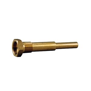 Trerice 6 inch Test Well, Brass, 3 / 4" NPT