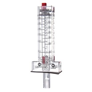 Blue-White Flow Meter For 1.5" Pipe