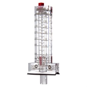 Blue-White Flow Meter For 1" Pipe