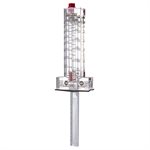 Blue-White Flow Meter For 4" Pipe