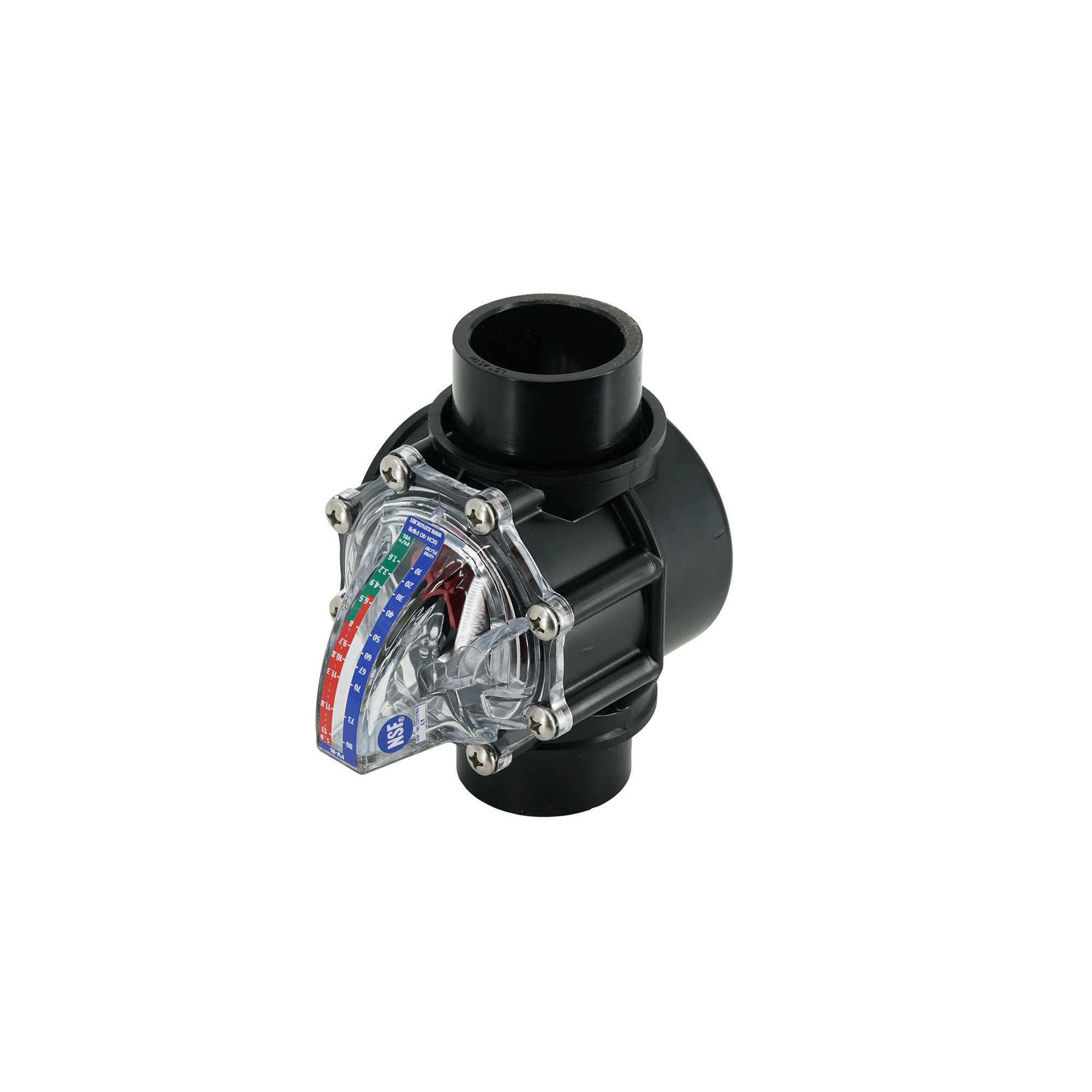 FLowVis® Flow Meter L/m scale CALIBRATED for 50/65mm 