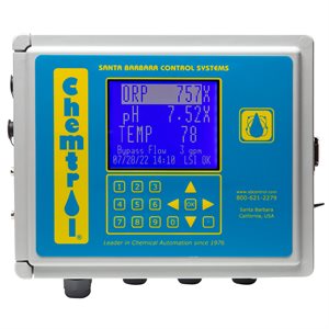 CHEMTROL PC-1500 CONTROLLER PPM / PH TEMP MONITOR, PWFS & FCA