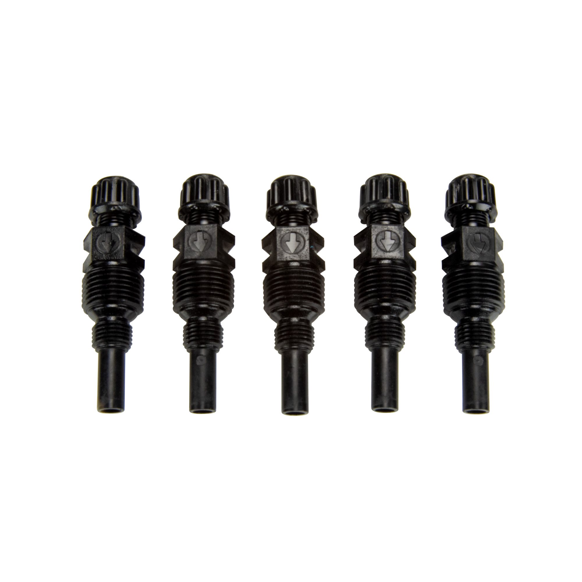 Stenner Part MCAK300 0-25 PSI Injection Fitting with Nut & Ferrule 1 / 4 in., Pack of 5