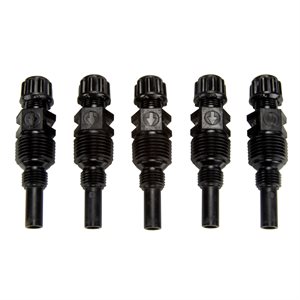 Stenner Part MCAK300 0-25 PSI Injection Fitting with Nut & Ferrule 1 / 4 in., Pack of 5