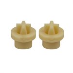 Stenner Part UCCVDB0 Santoprene Check Valve Duckbill, Pack of 2