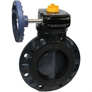 Asahi Pool Pro Lever Style Gear Operated Valve, 1.5 in
