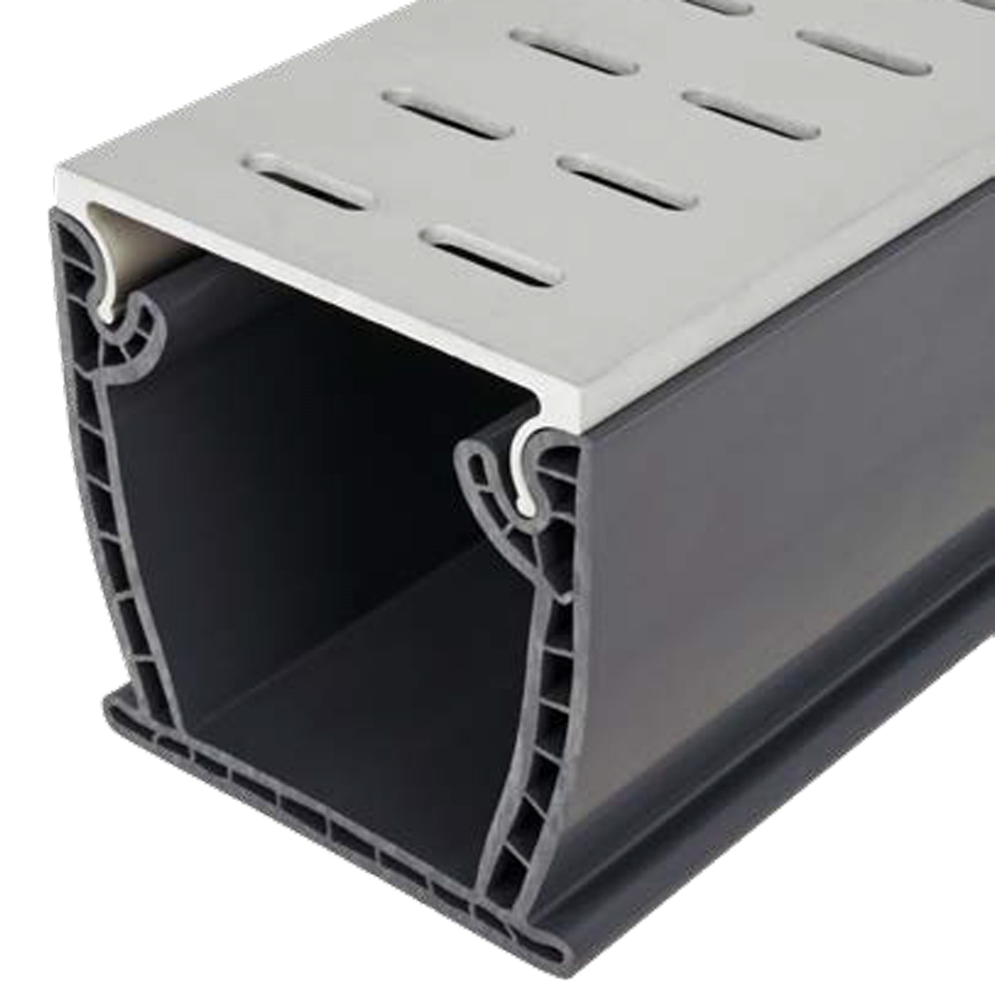 Stegmeier Flowmaster 3 A / T Commercial 3 in. Deck Drain, 10' Length, Bronze