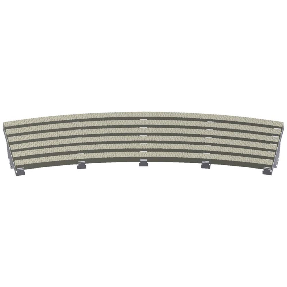 Lawson Aquatics PVC Grating, Parallel, Radius, 6 inch